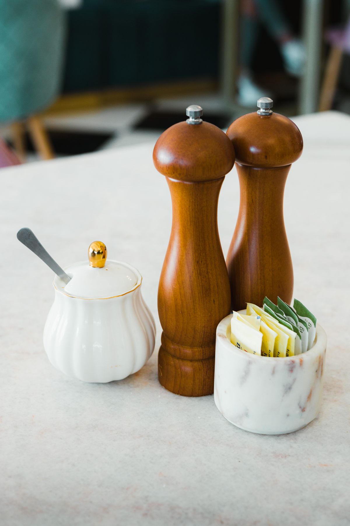 Natural Salt and Pepper Shaker Set - view 5